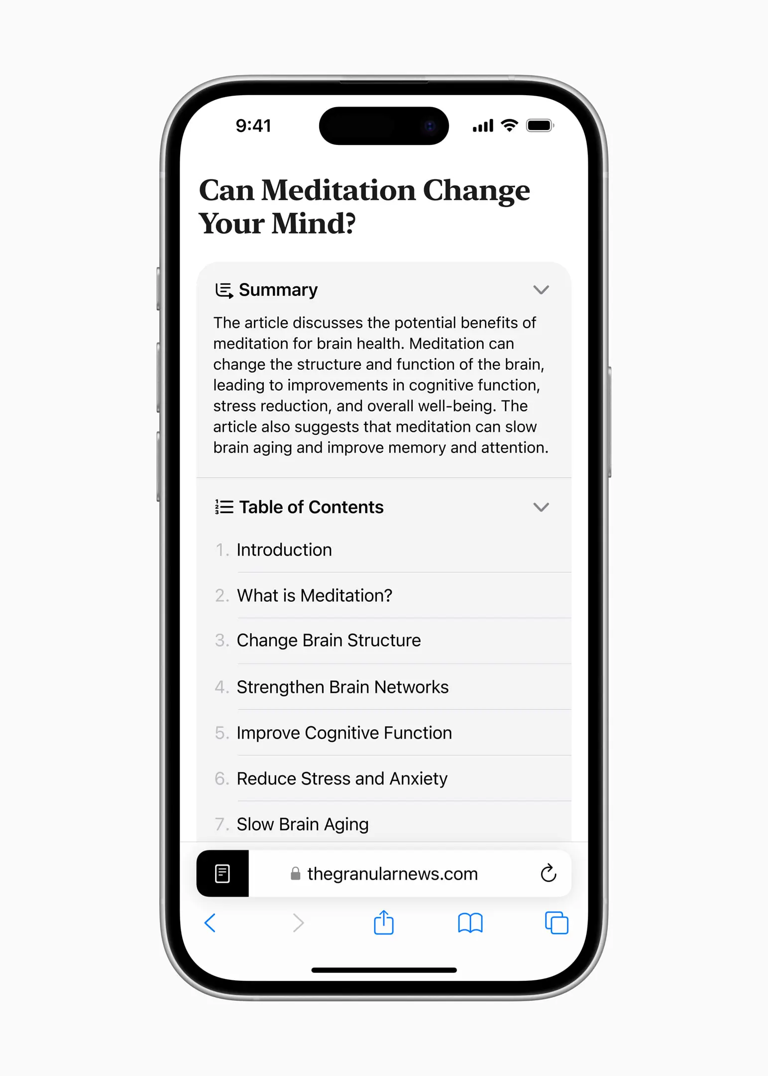 iOS 18 redesigned Safari