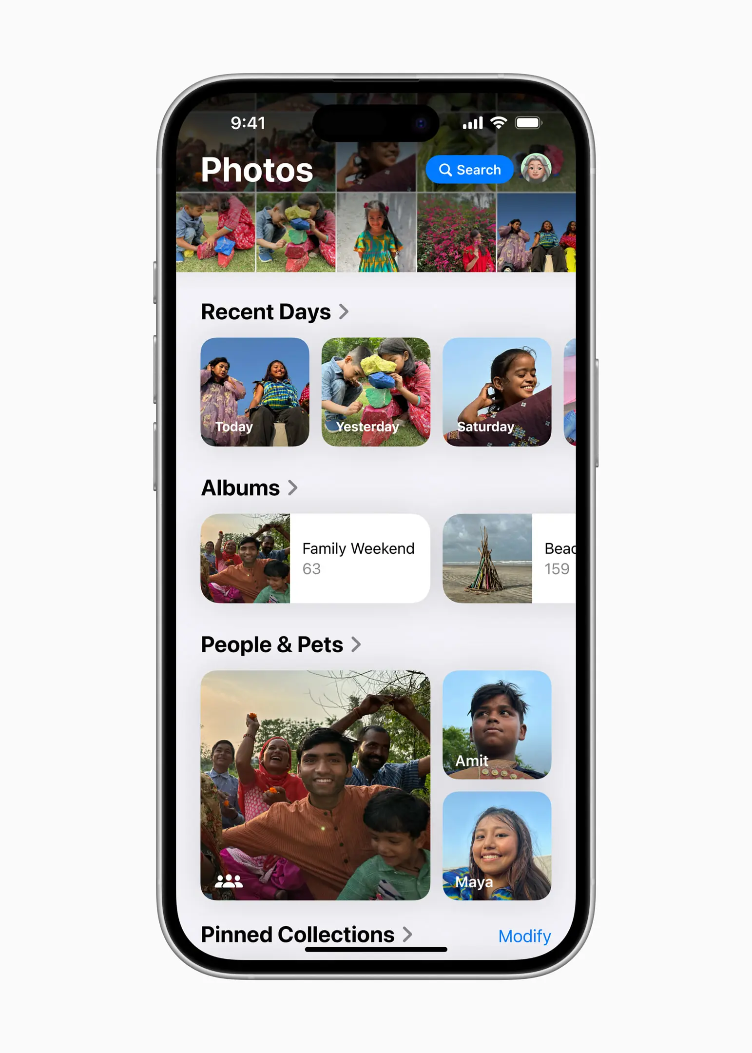 iOS 18 Photos redesign