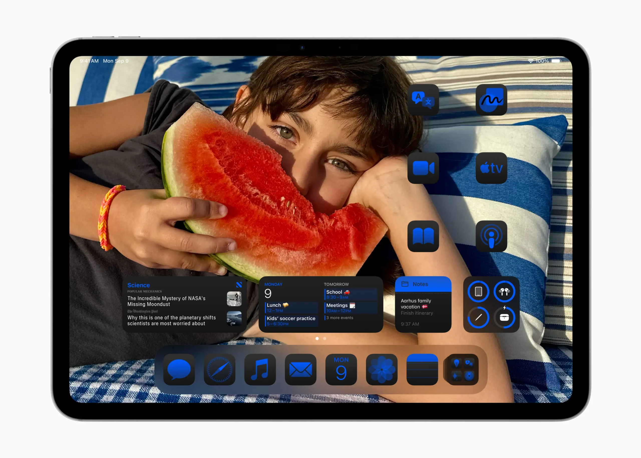 iPadOS Home Screen options