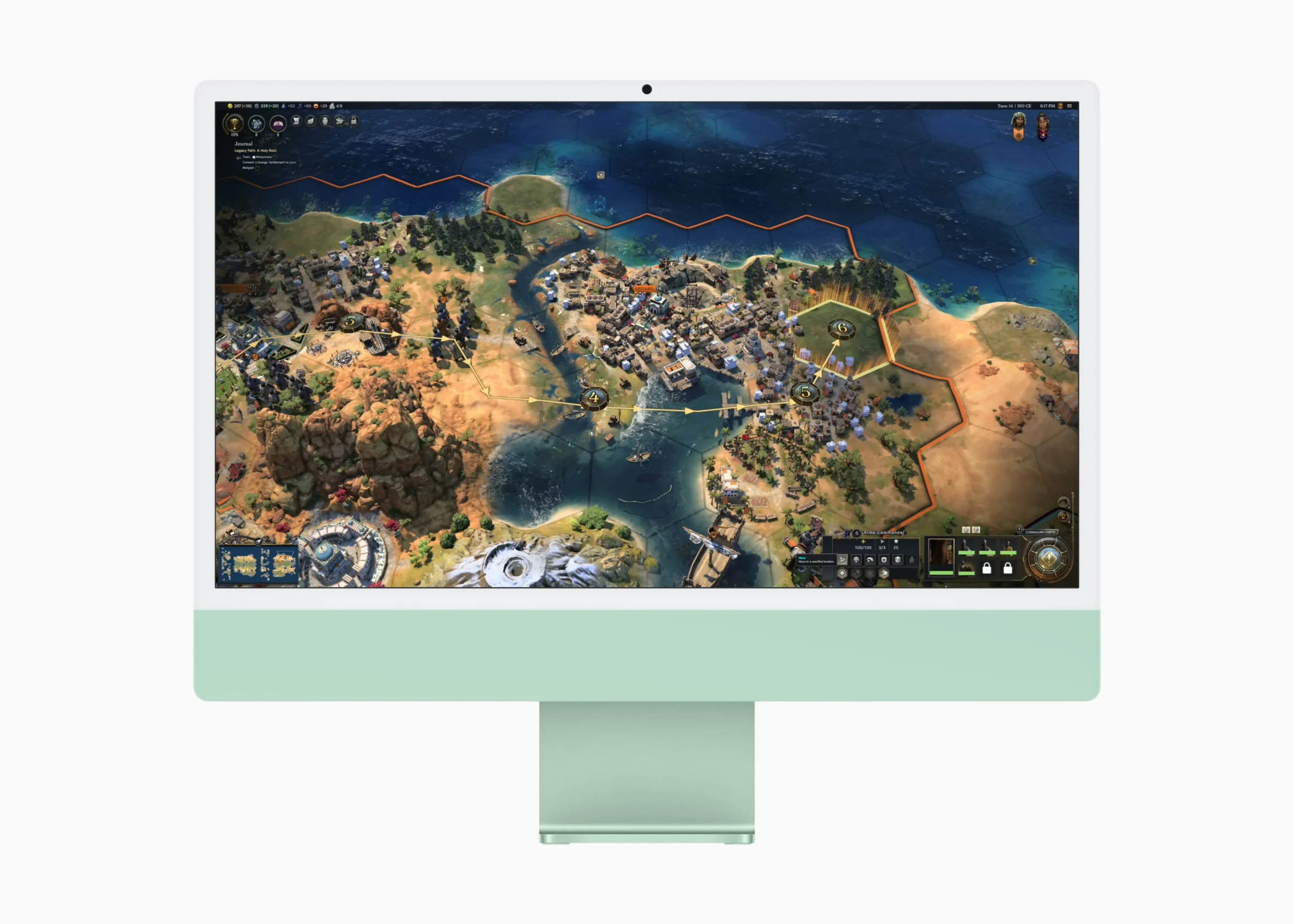 iMac M4 Green