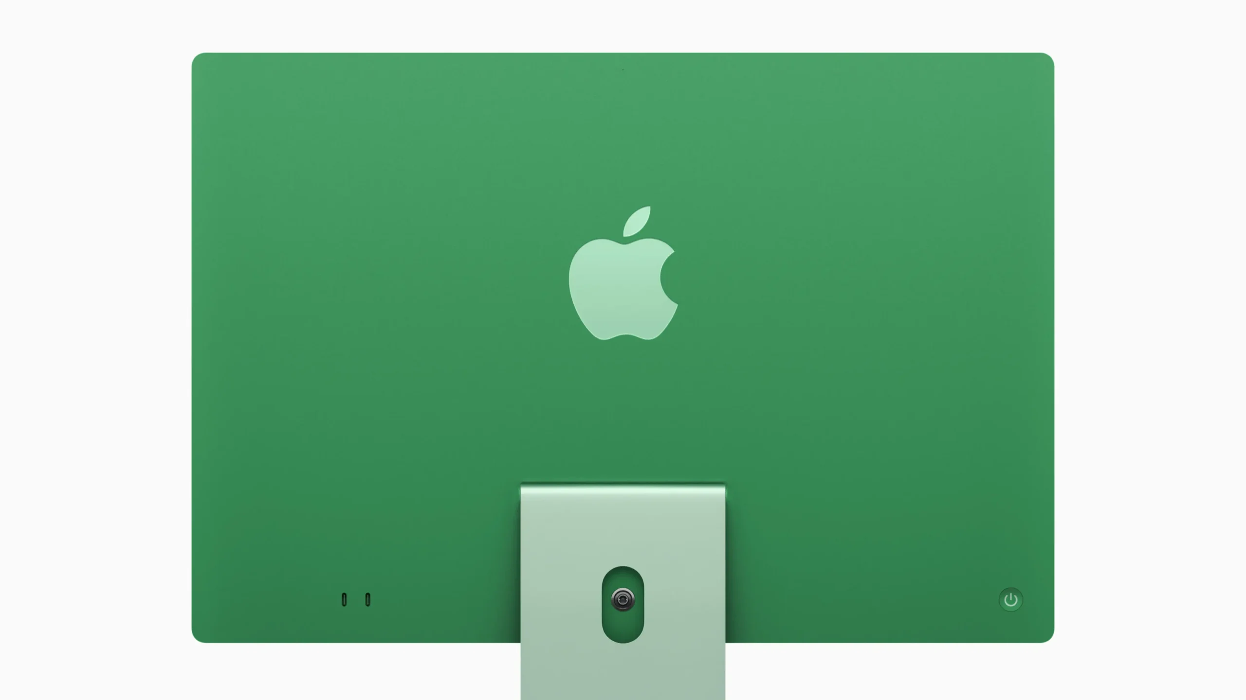 iMac M4 Green back