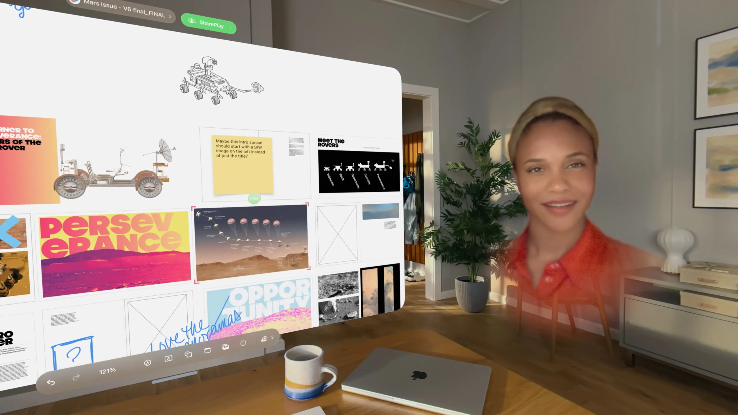 Apple visionOS 2 Persona enhancements