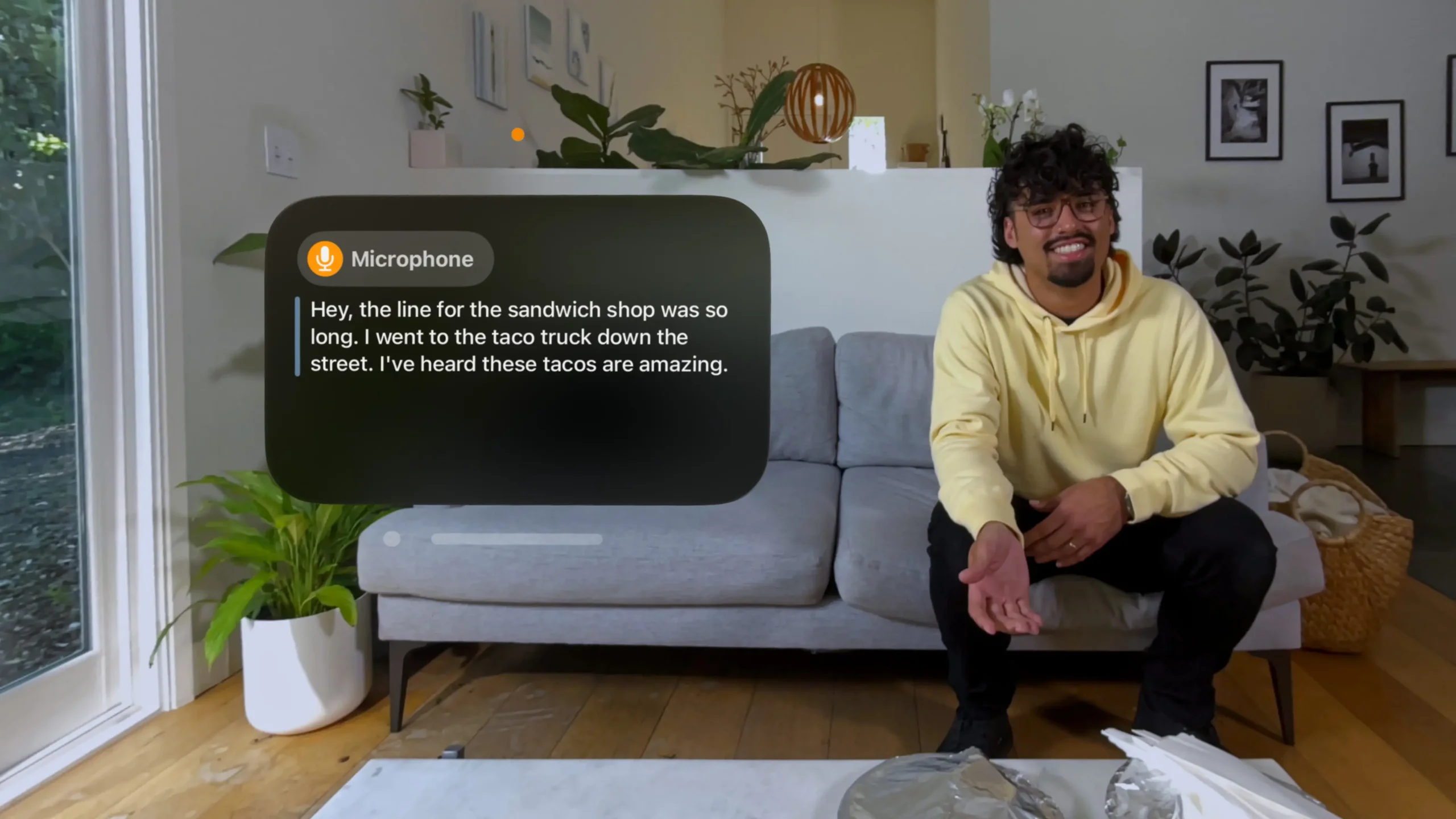 visionOS 2 Live Captions