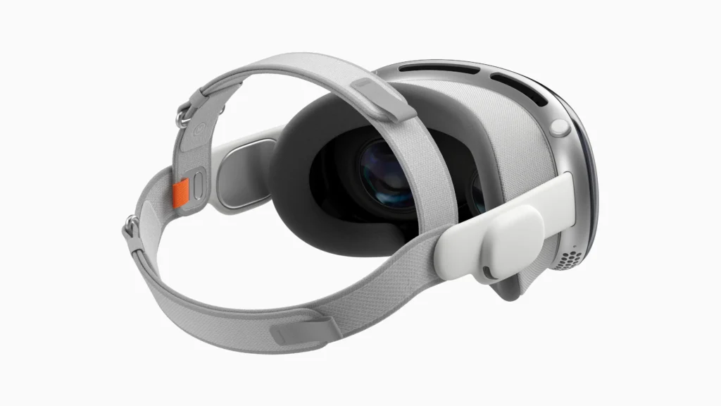 Apple Vision Pro back angle