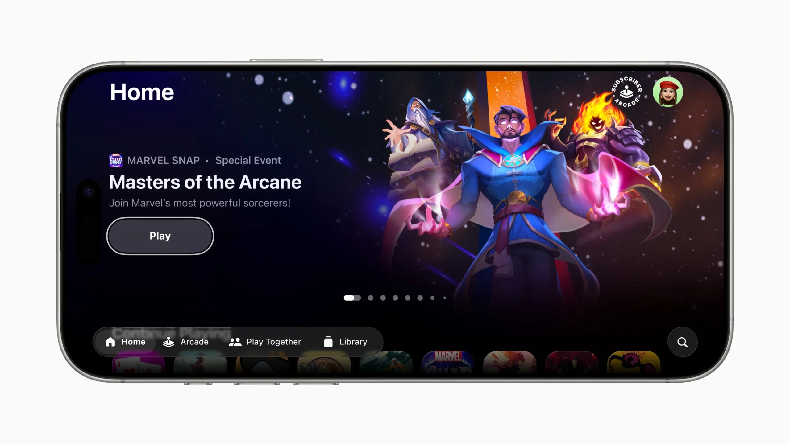 New Games app
