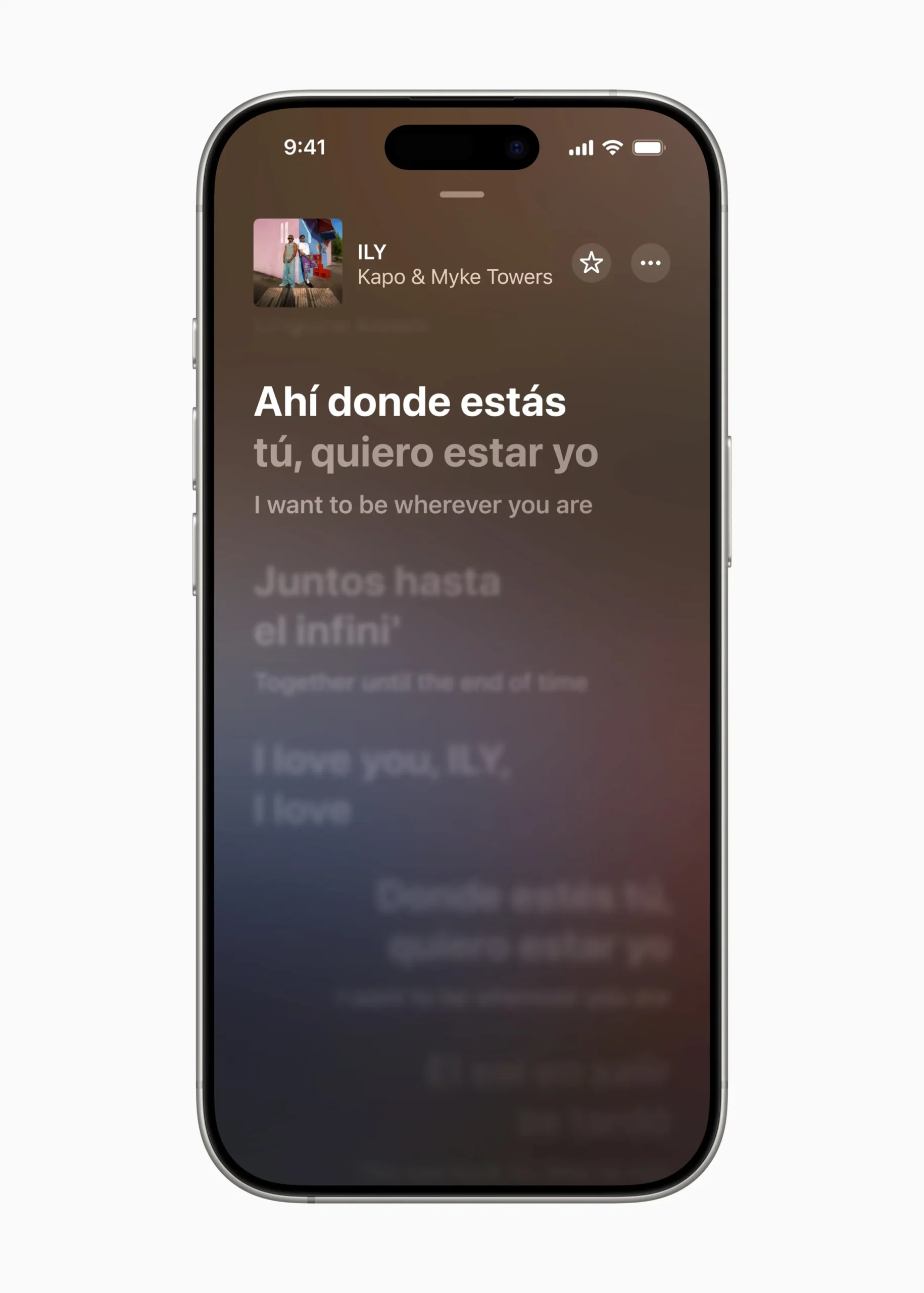 iOS 26 Lyrics Translation