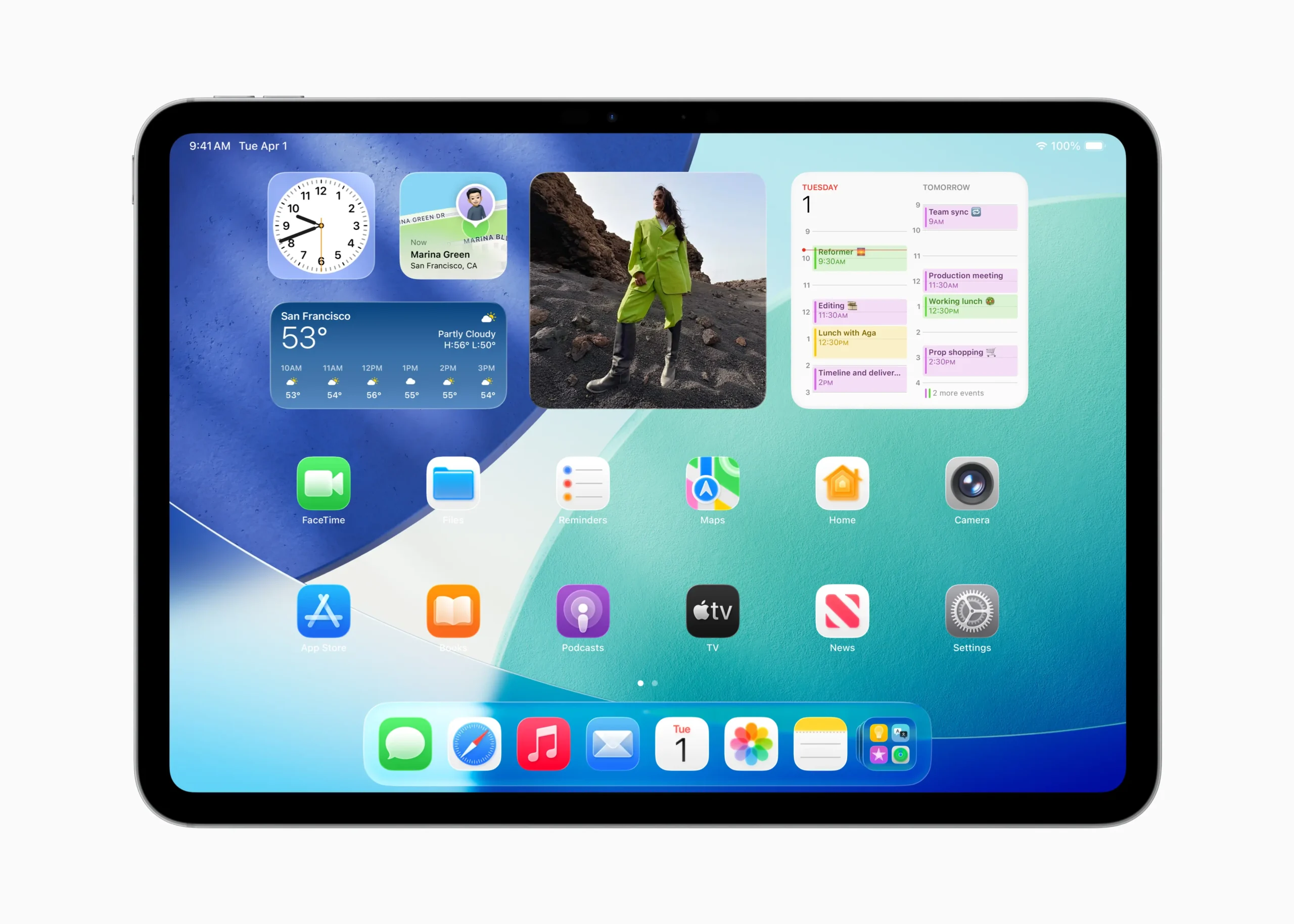 iPadOS 26 Home Screen Liquid Glass