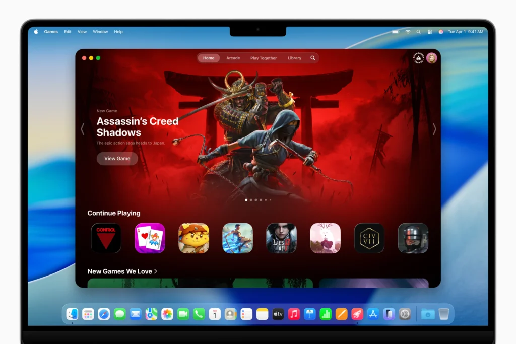 macOS Tahoe 26 Games