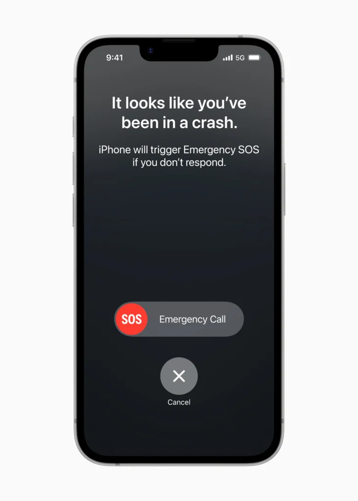 Apple iPhone 16e Crash Detection