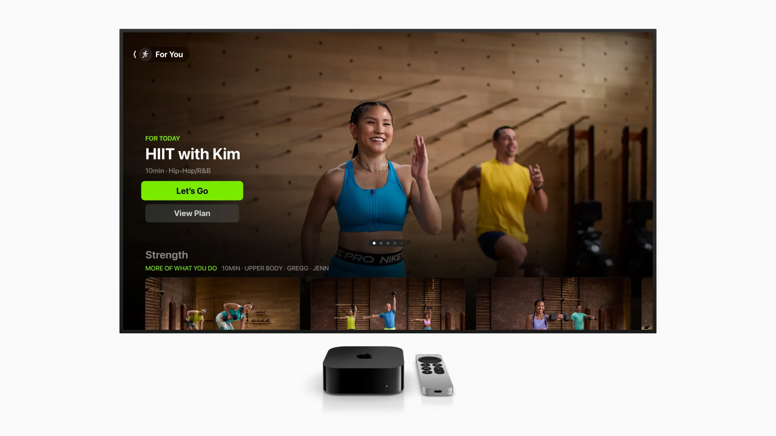 tvOS 18 redesigned Apple Fitness+